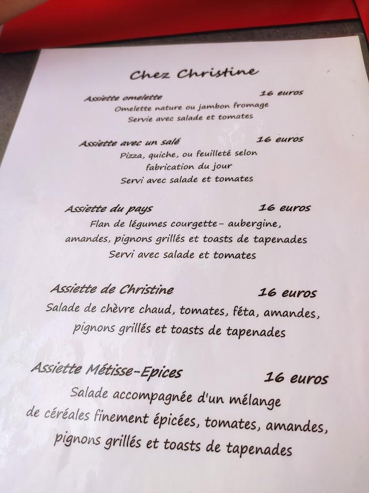 Chez Christine - Menu Image 3